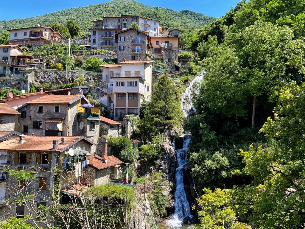 Wodospad we Włoszech